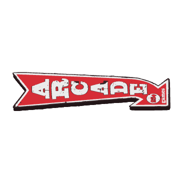 Arcade Arrow Sign